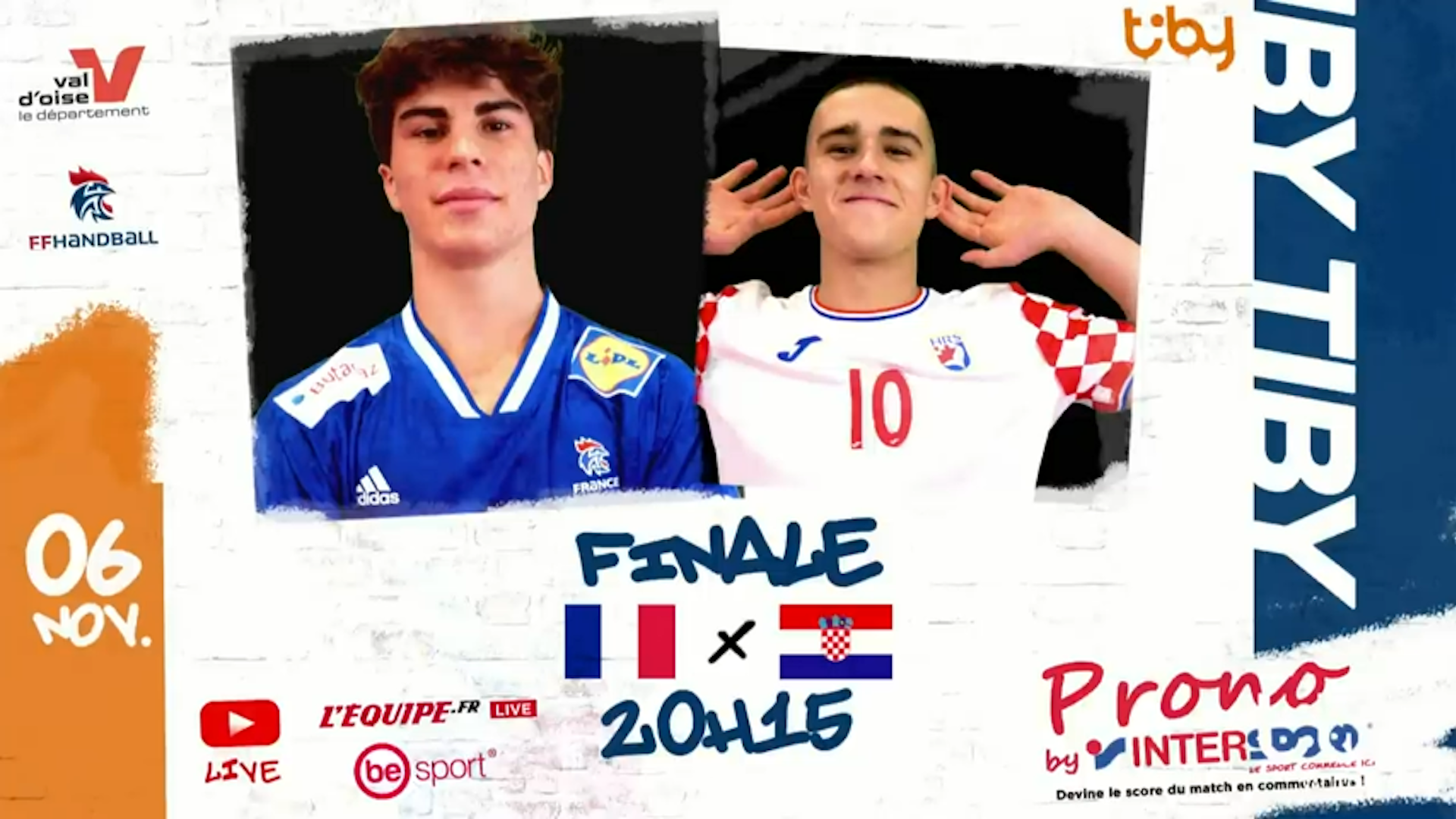 2021 - France/Croatie - Finale Tiby 