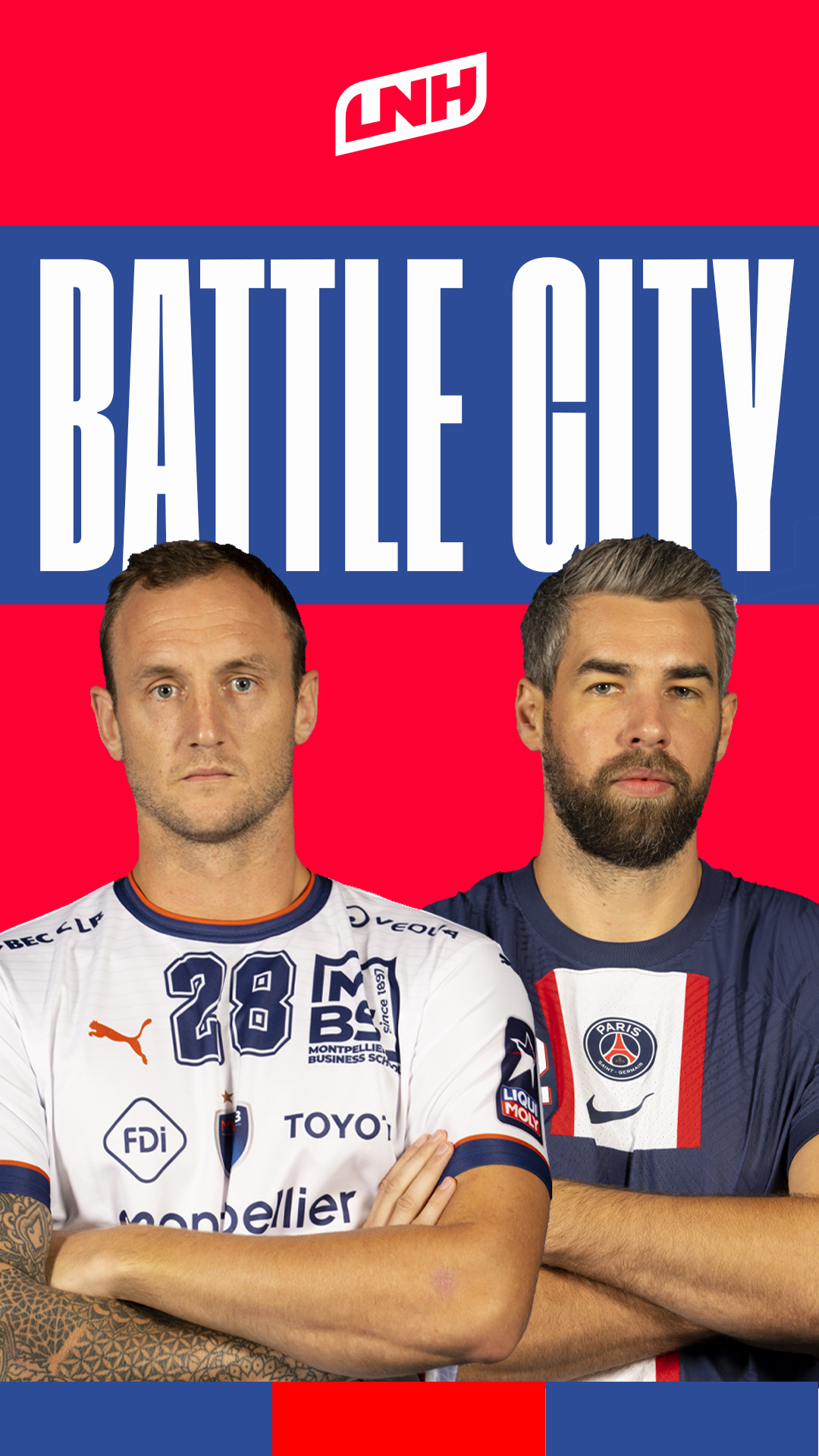 PARIS vs MONTPELLIER | Le #BattleCity de Luka KARABATIC et Valentin PORTE