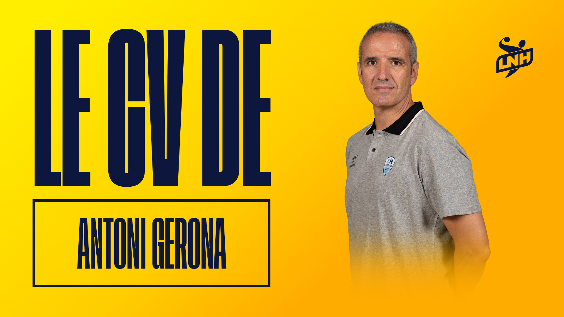 Toni Gerona, coach au C'CMHB