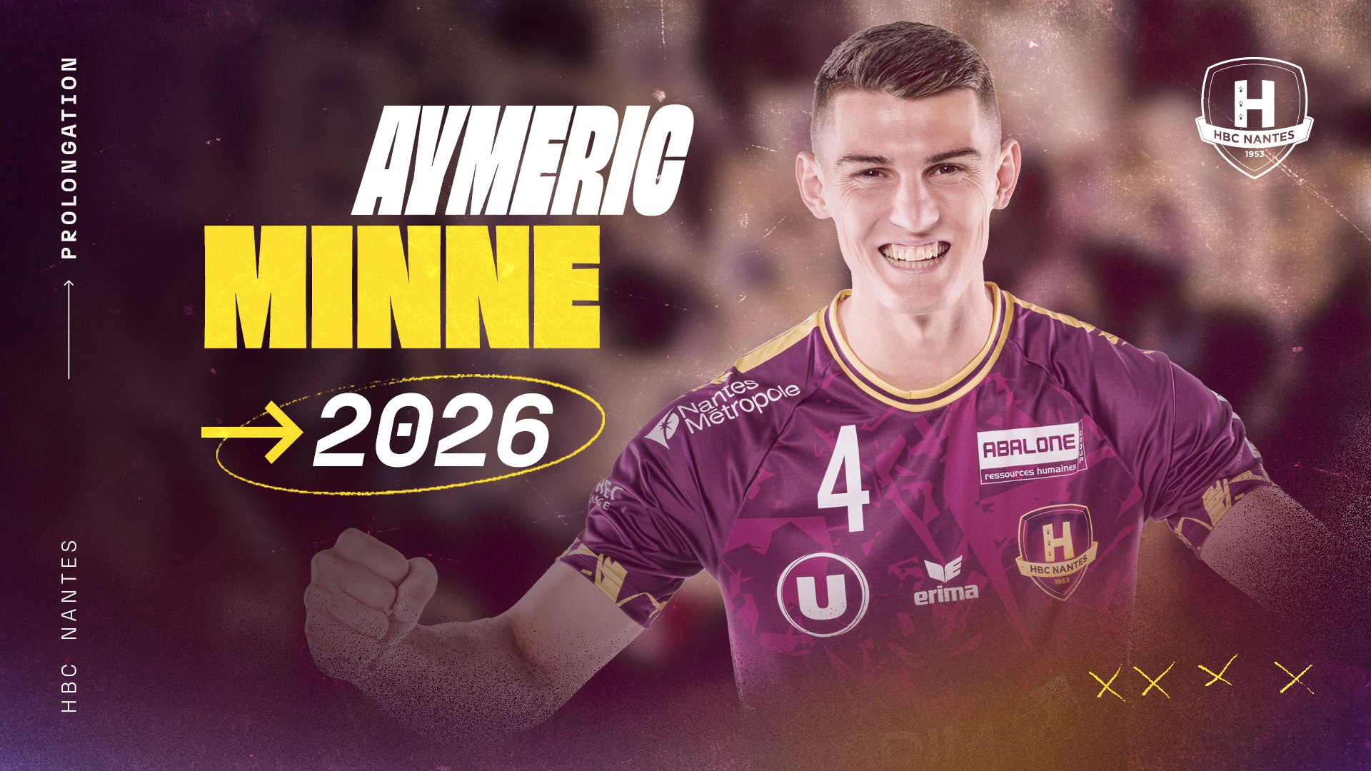 Aymeric Minne prolonge au HBC Nantes jusqu'en 2026