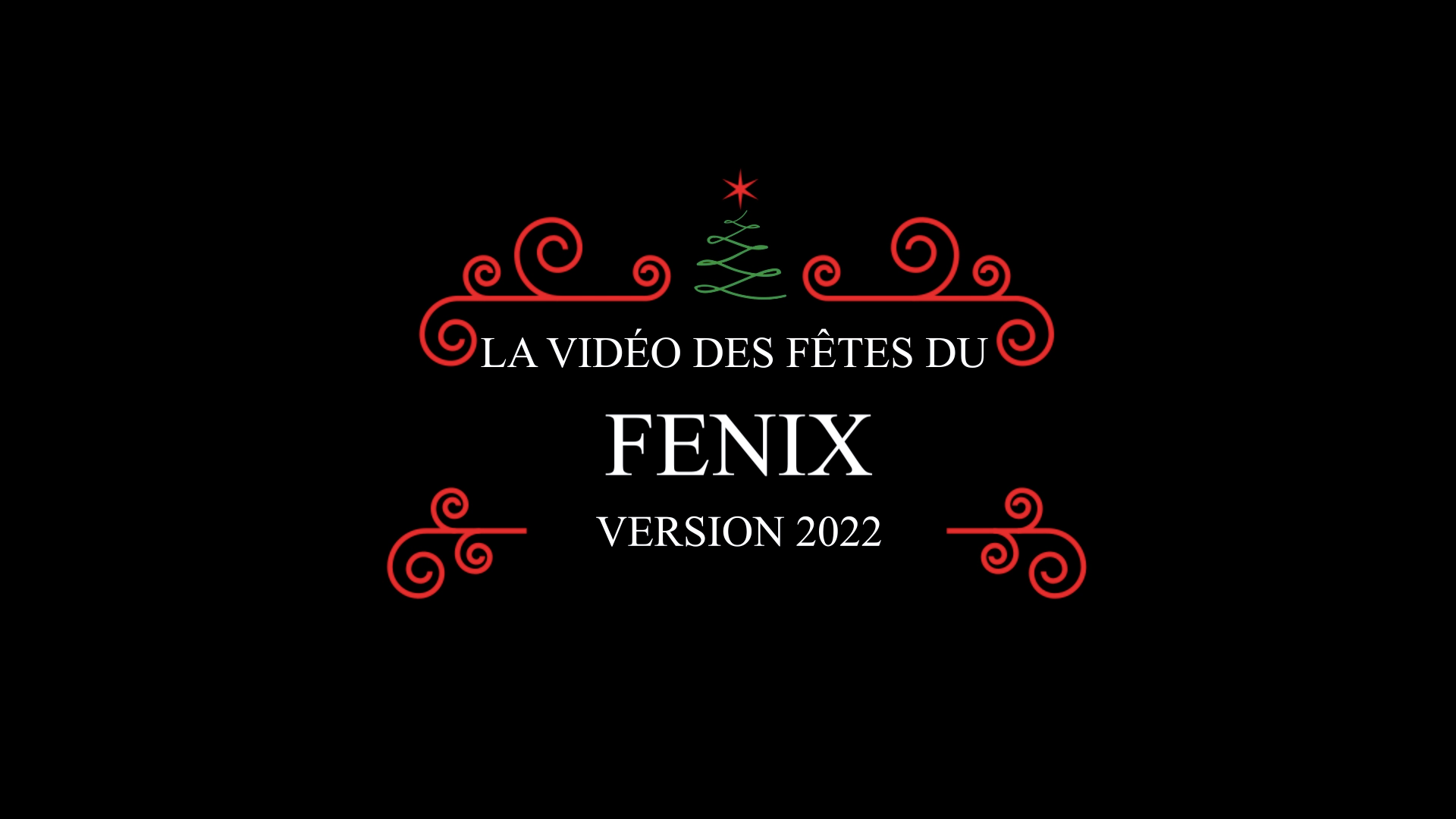 La vidéo des fêtes du FENIX : version 2022 !
