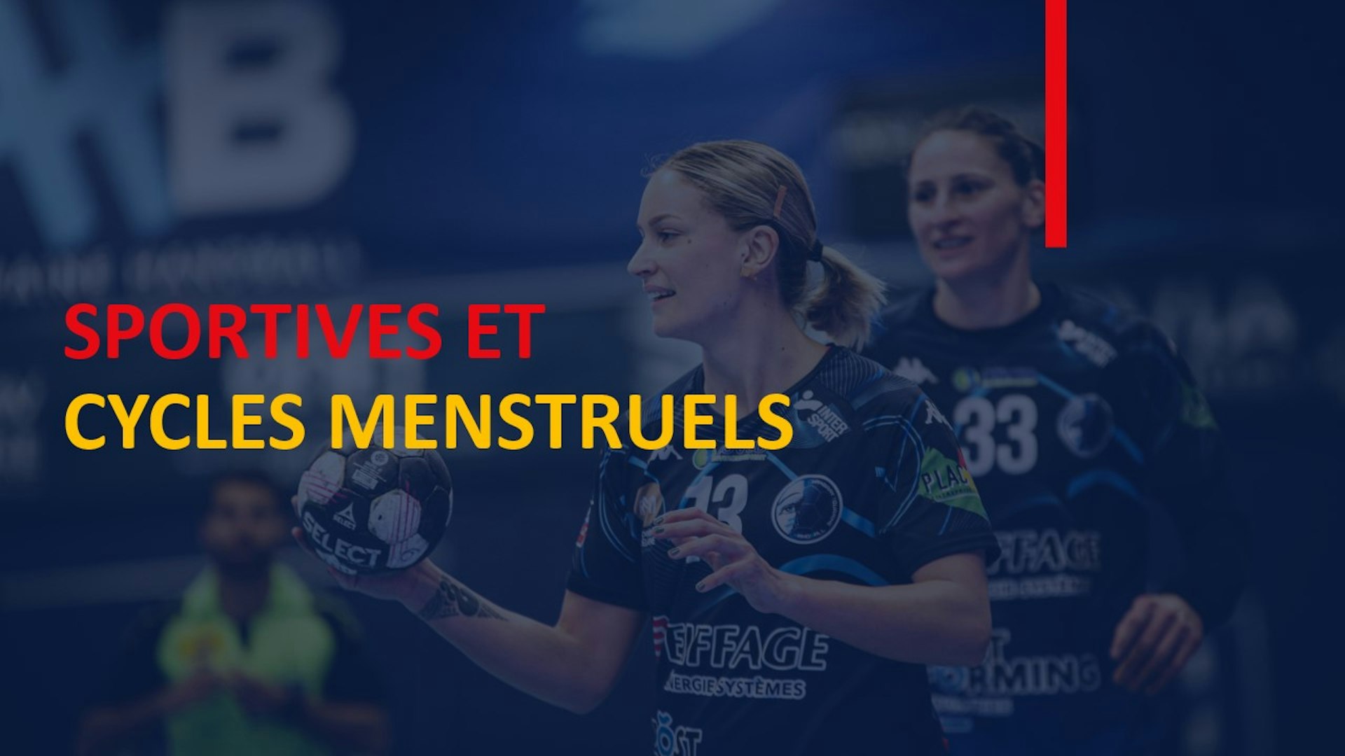 Sportives et Cycles menstruels - Chambray Touraine Handball