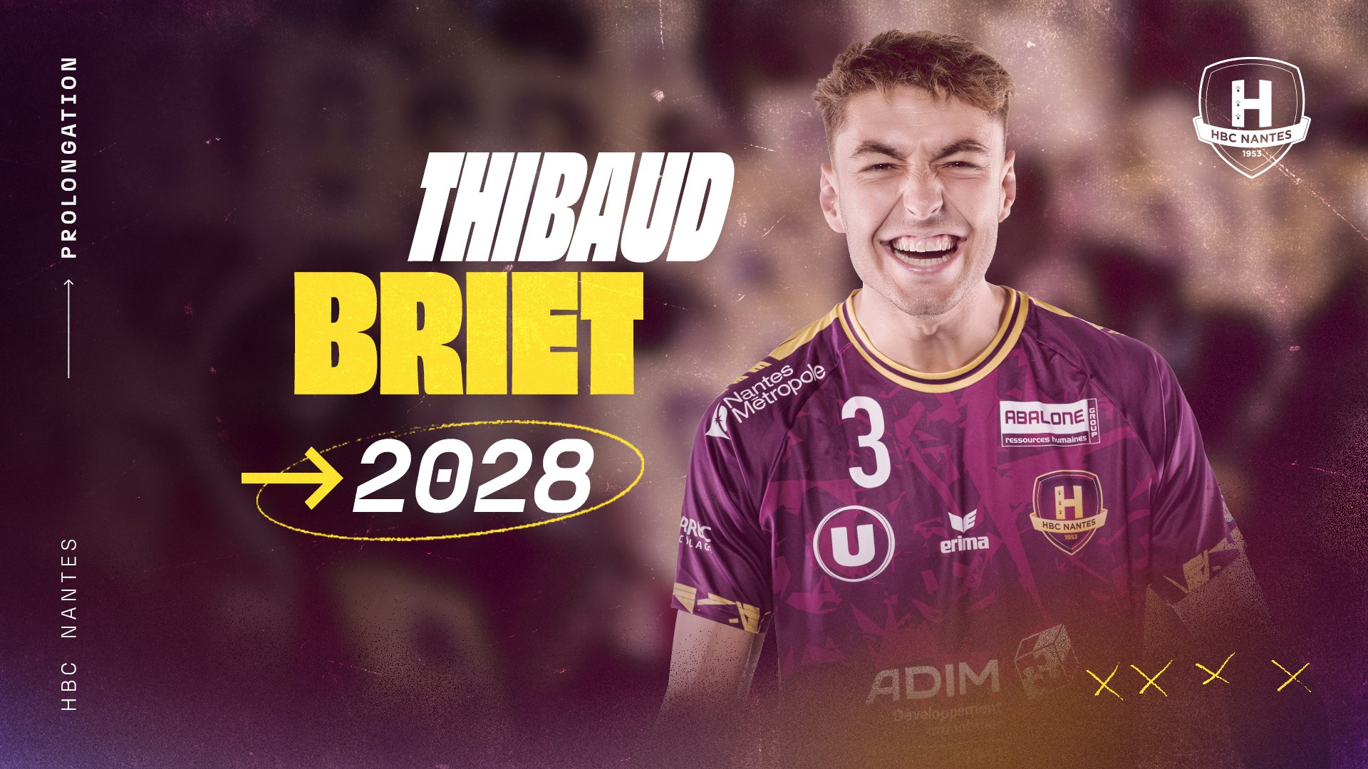 Thibaud Briet prolonge au "H" jusqu'en 2028